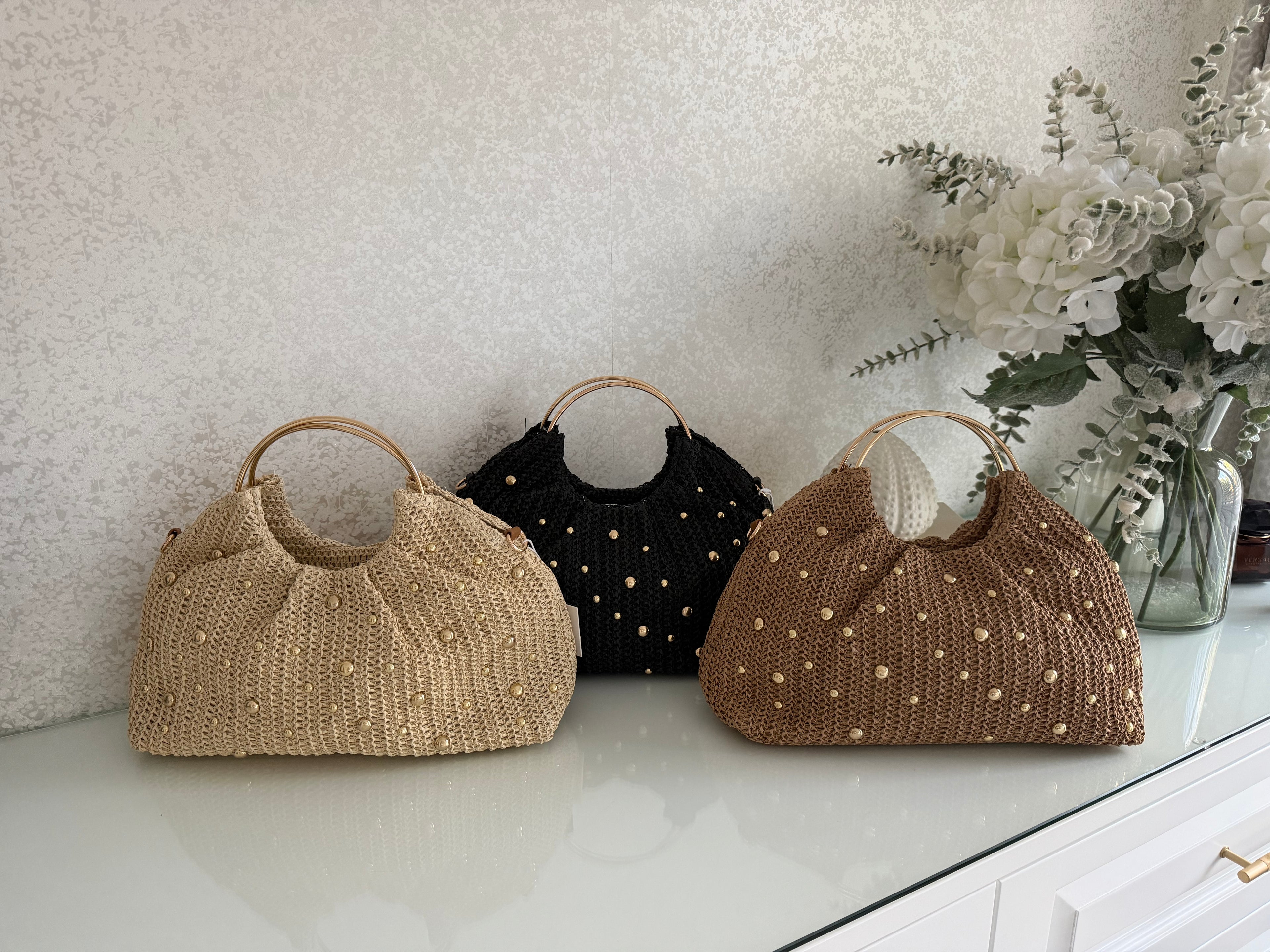 Boho Studded Bag