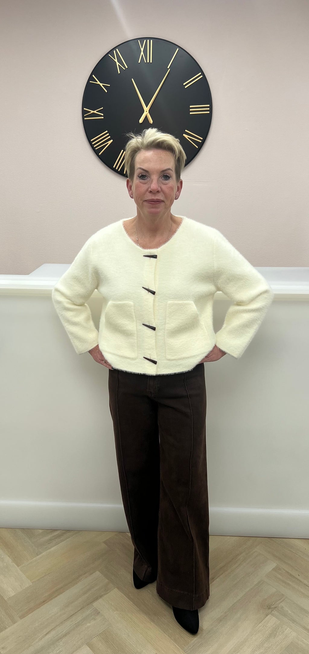 The Elora Seam Jean Chocolate