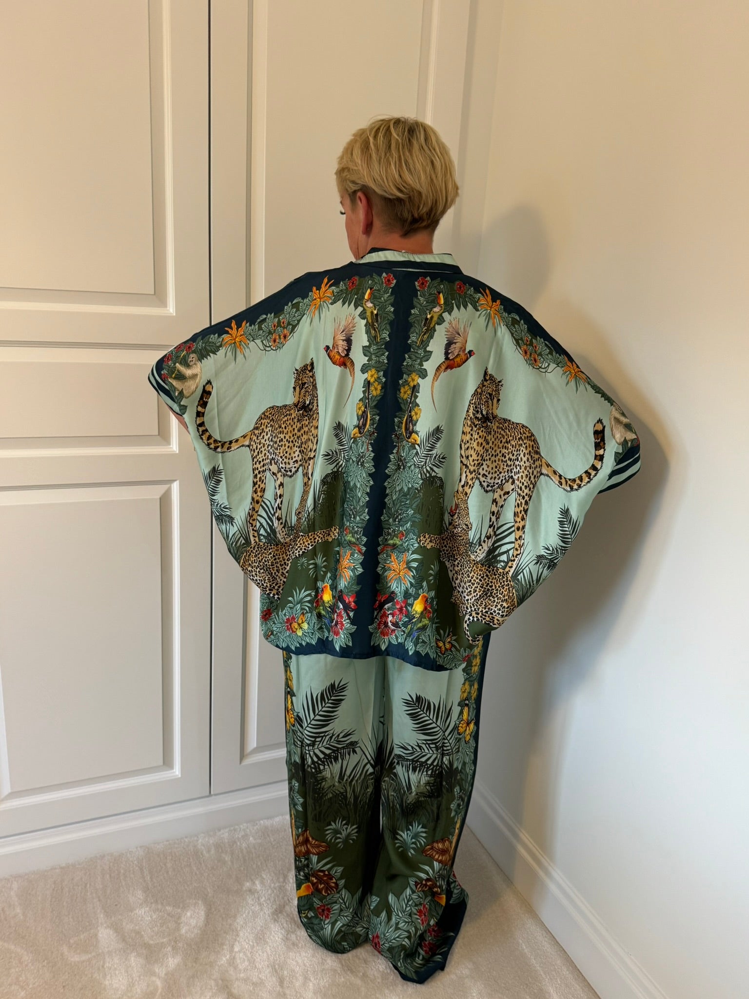 Savara Silk Safari Co-ord