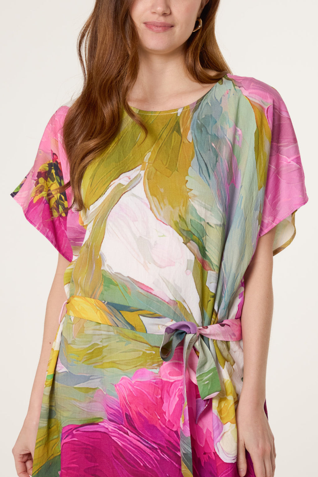 The Lilia Watercolour Relaxed Fit Dress