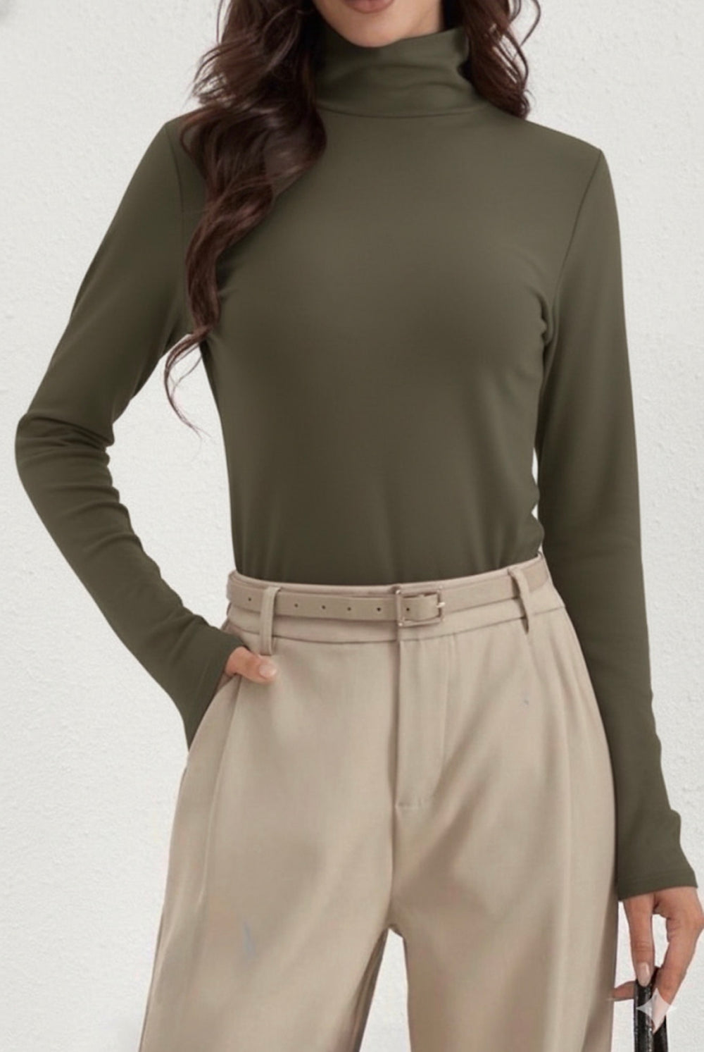 ✨ Polly High Neck Top