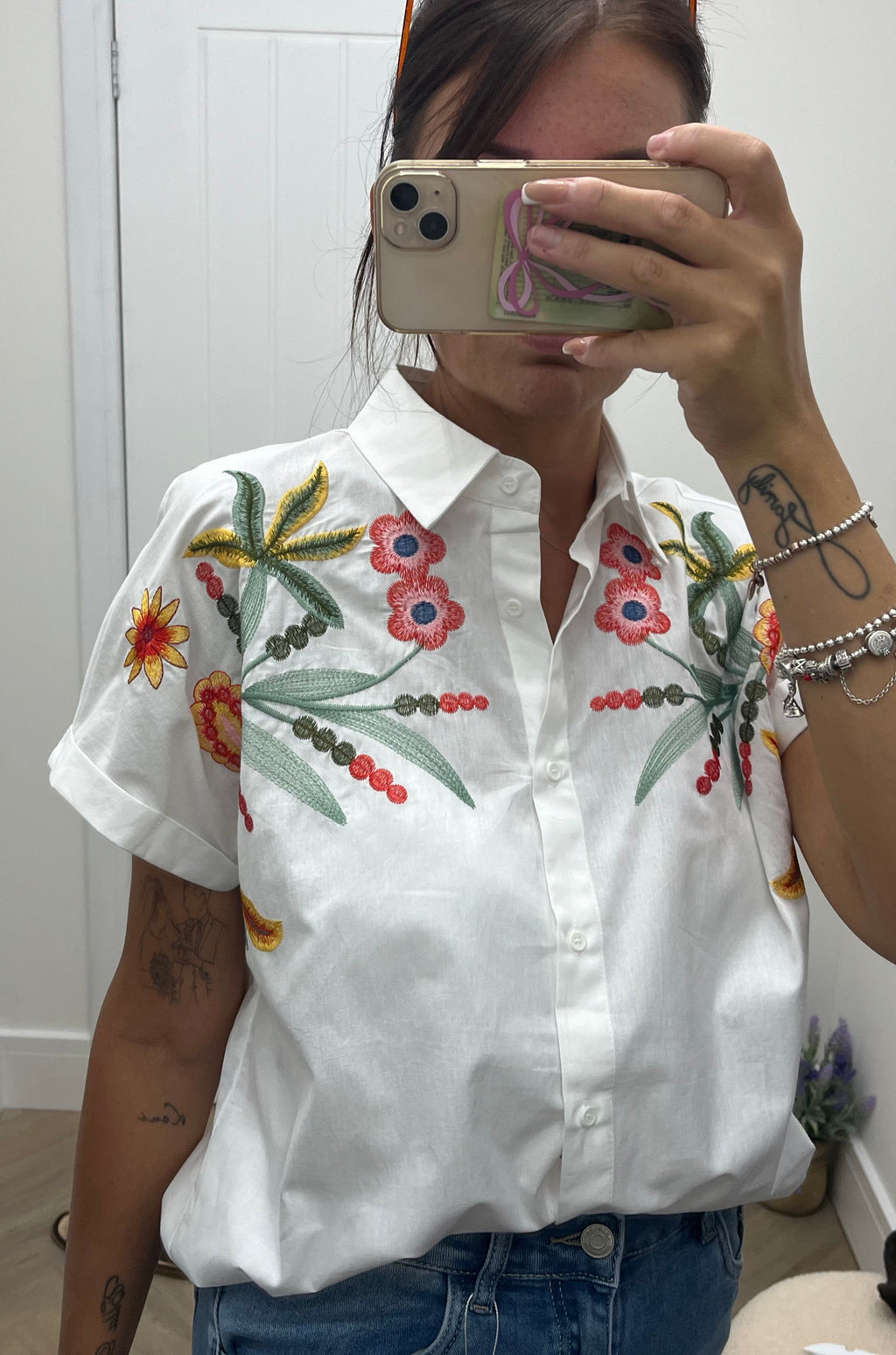 Sally flower blouse 🌺💐