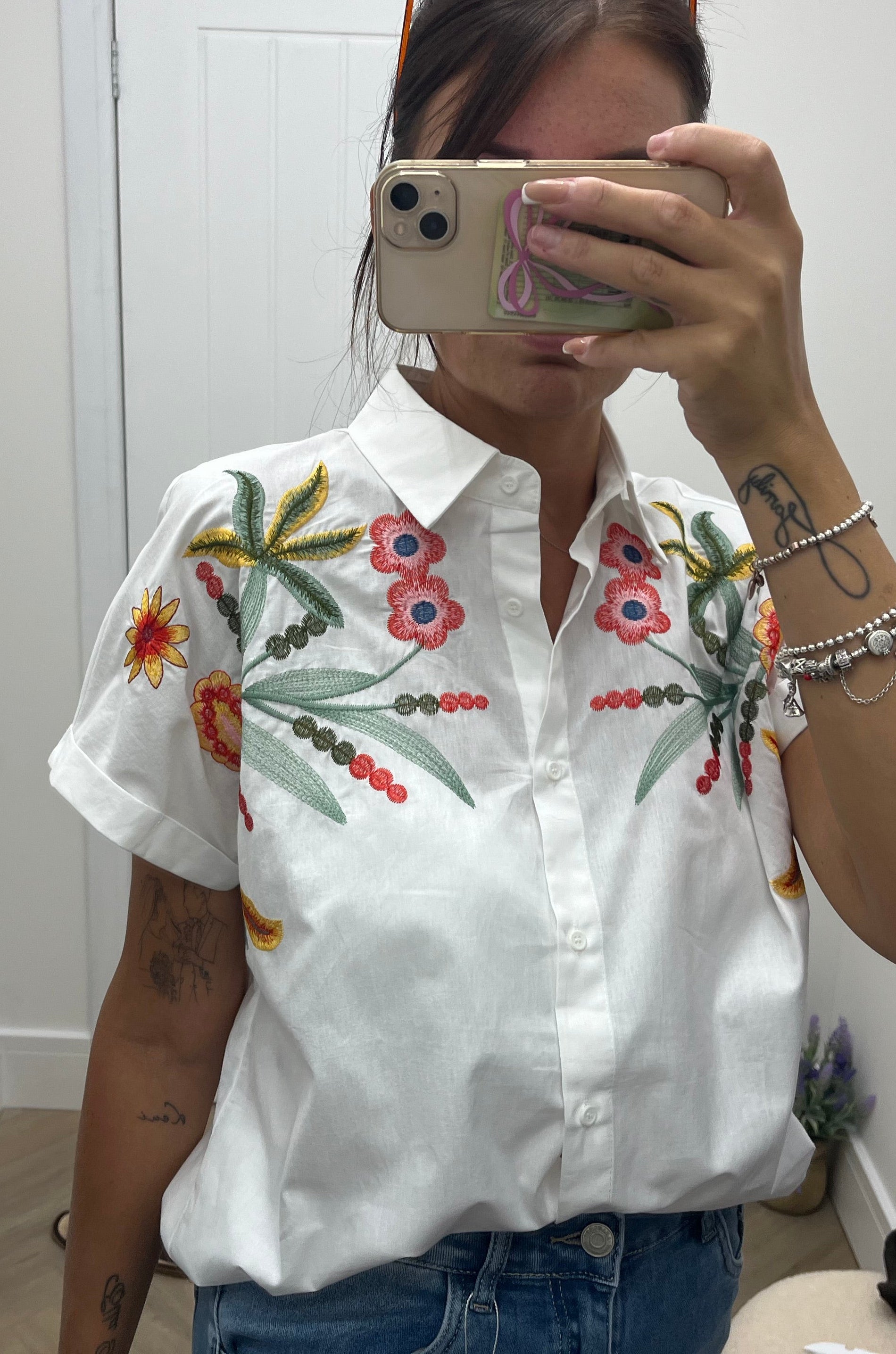 Sally flower blouse 🌺💐