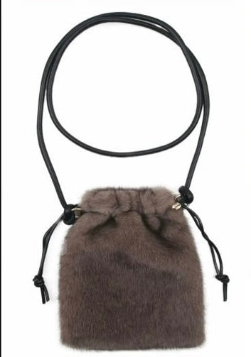 Nala Faux Fur Crossbody Bag