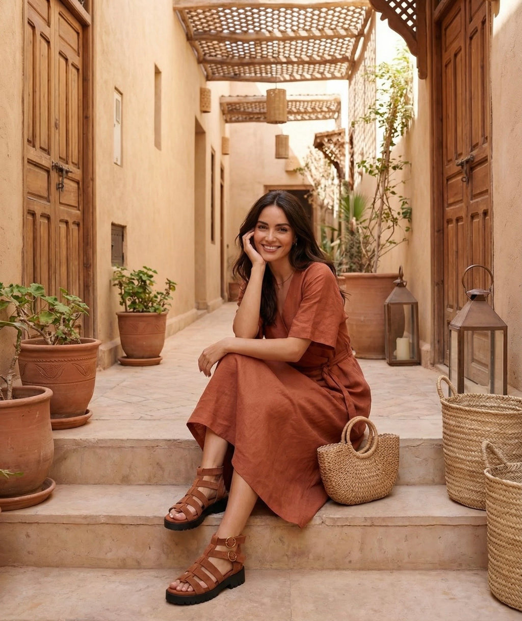 Gladiator - Sandal Brown