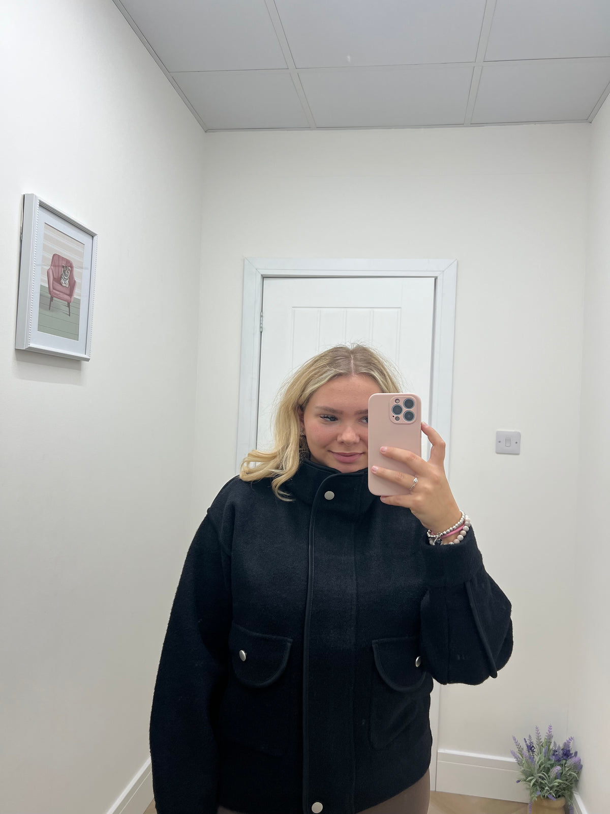 Nikki Utility Zip Knit Bomber
