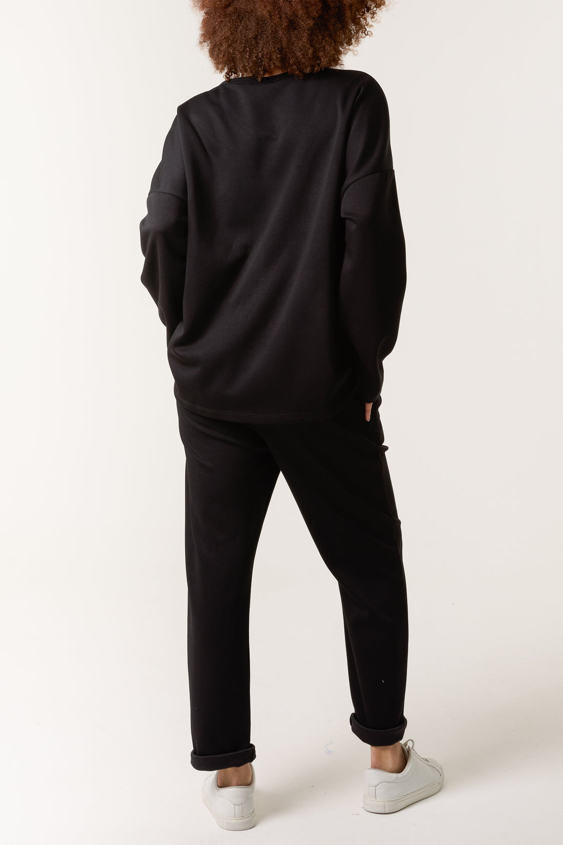 The Louna Set – Soft Touch Top & Leopard Bow Trouser