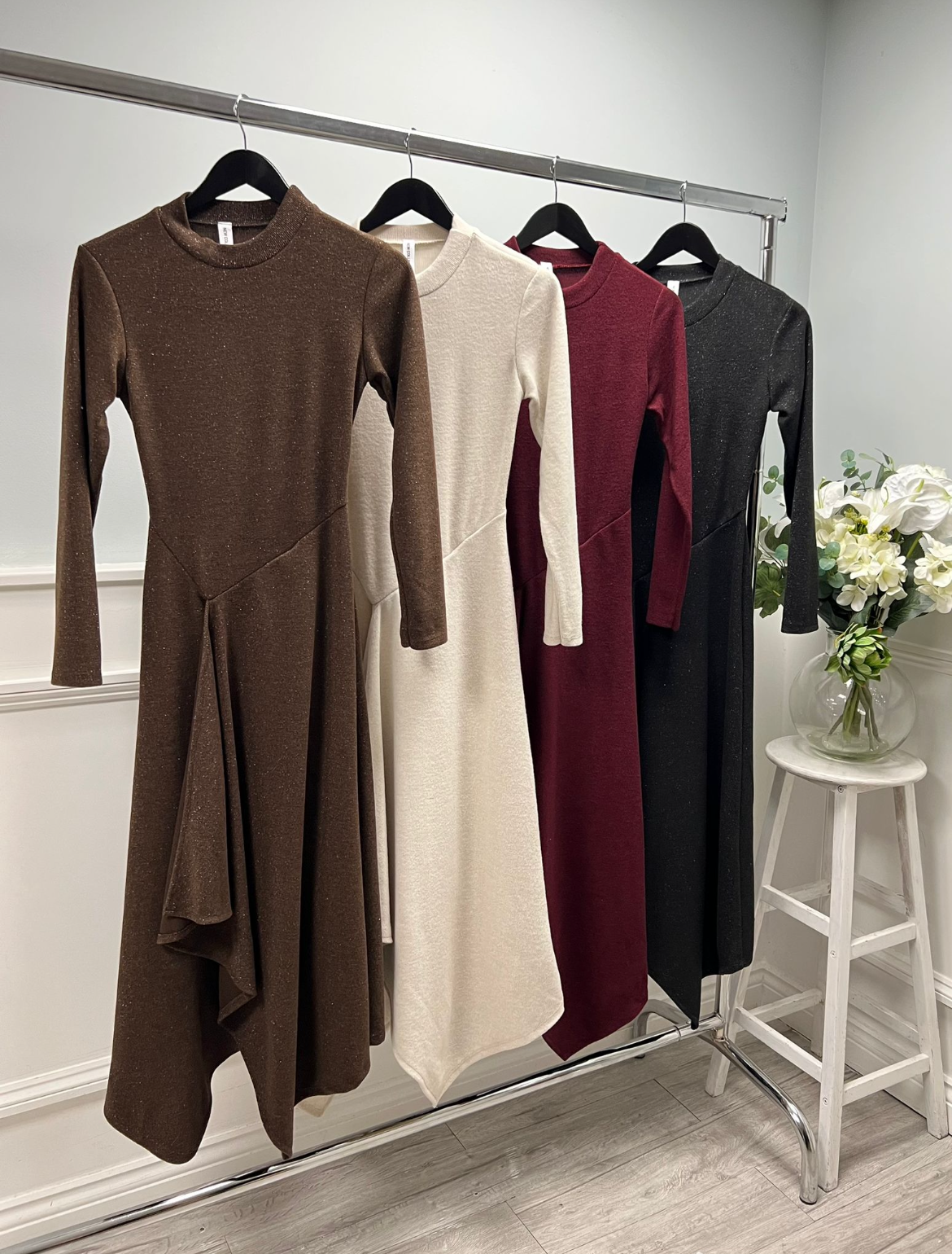 Hallie Asymmetric Dress