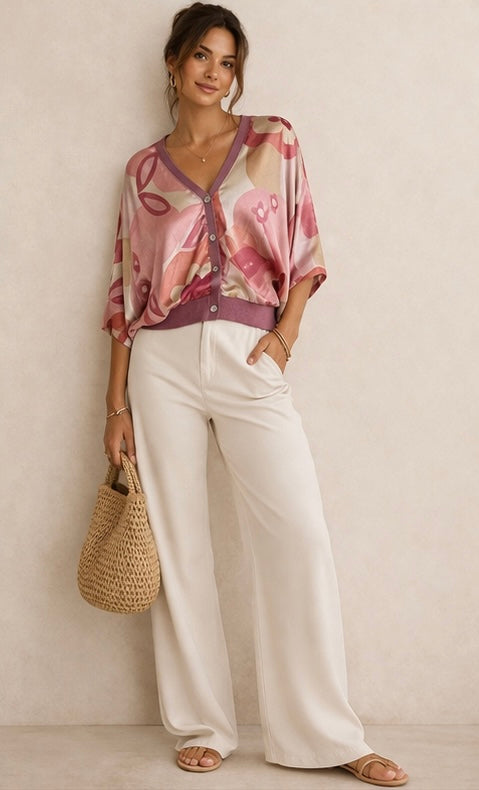 Joss – Satin Feel Top/Jacket