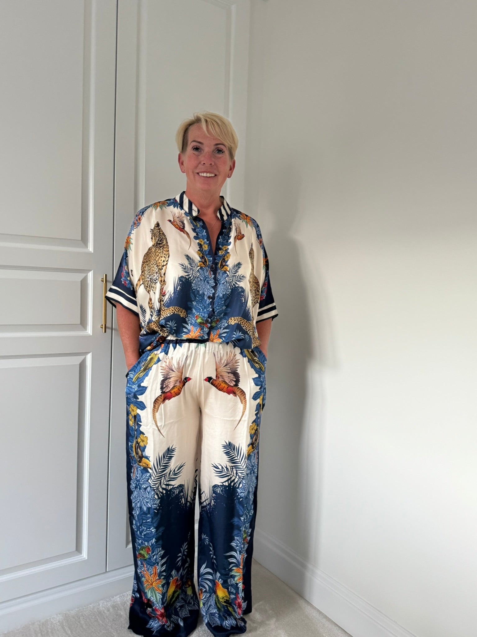 Savara Silk Safari Co-ord