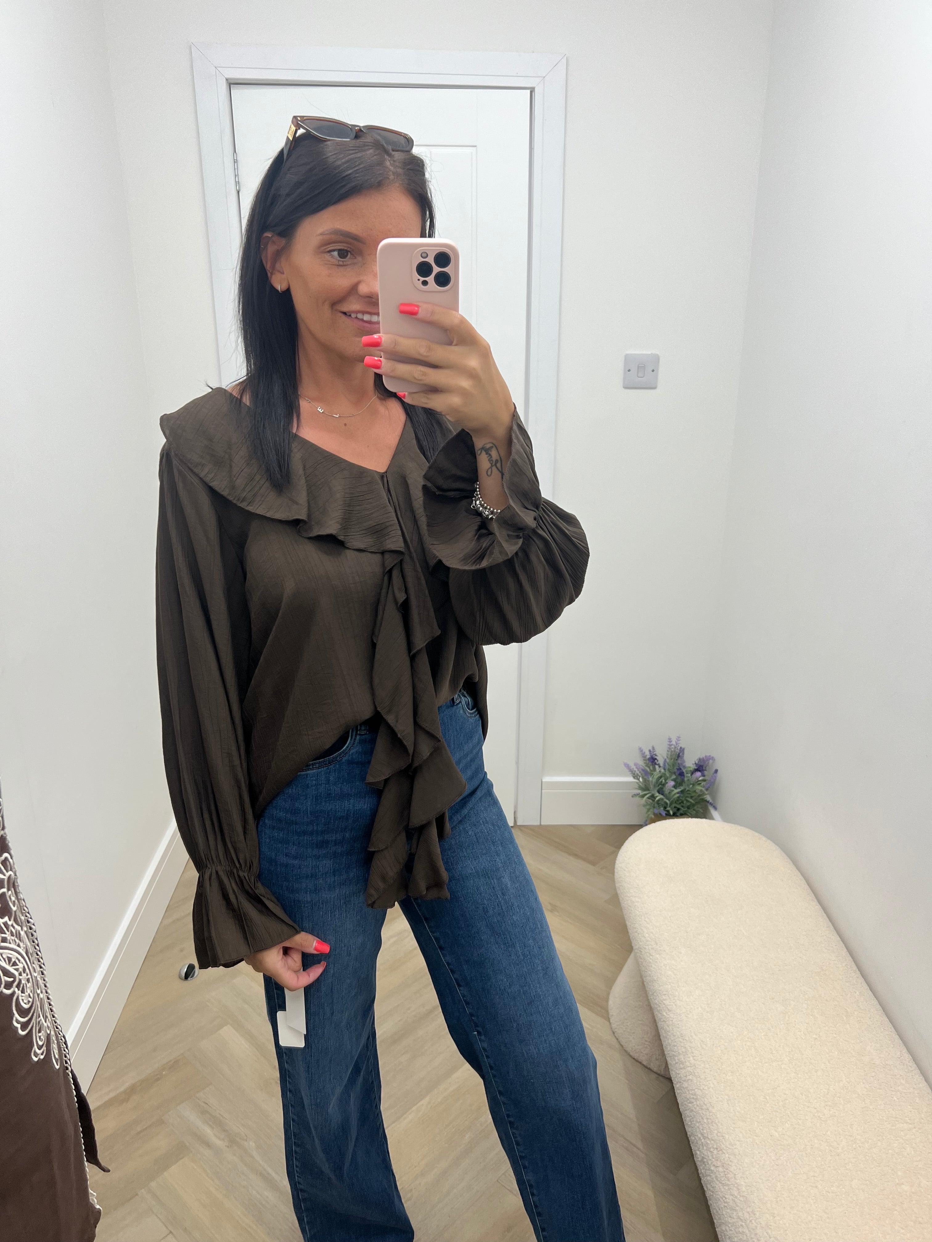 Charlotte long sleeve blouse