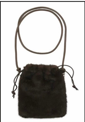 Nala Faux Fur Crossbody Bag
