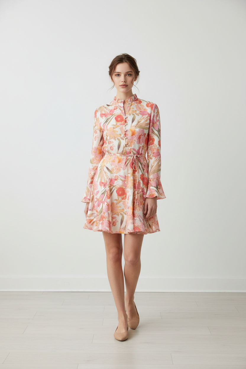 Pastel Meadow Dress No Return on Sale Items