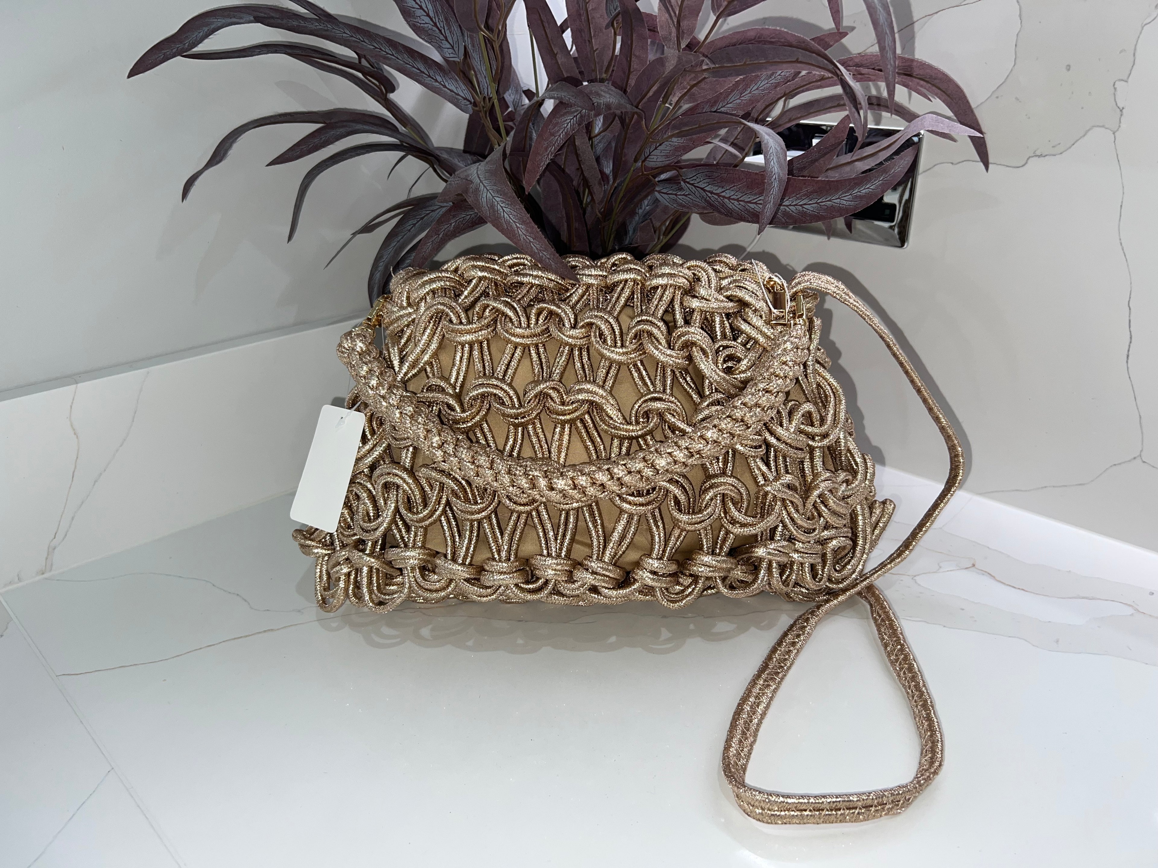 Coco Metallic Bag