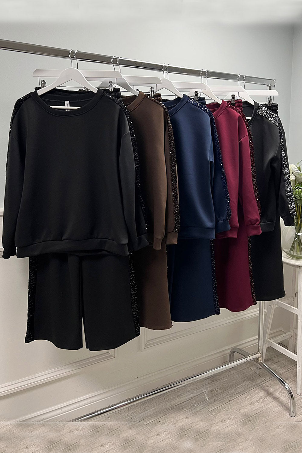 Sequin Side Lounge set