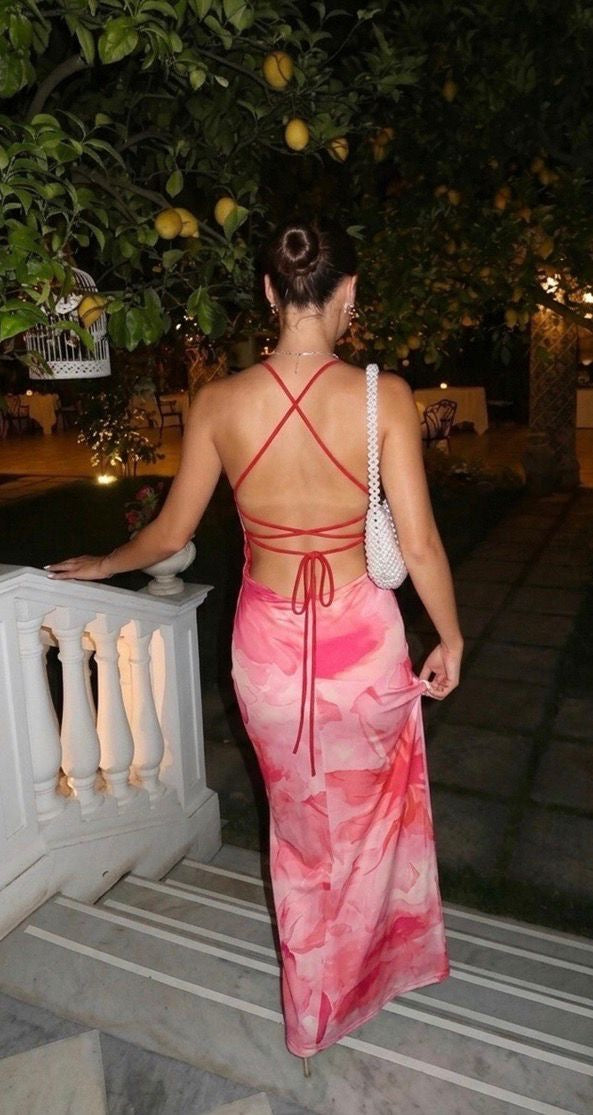 Ruby backless maxi dress🌸🌼
