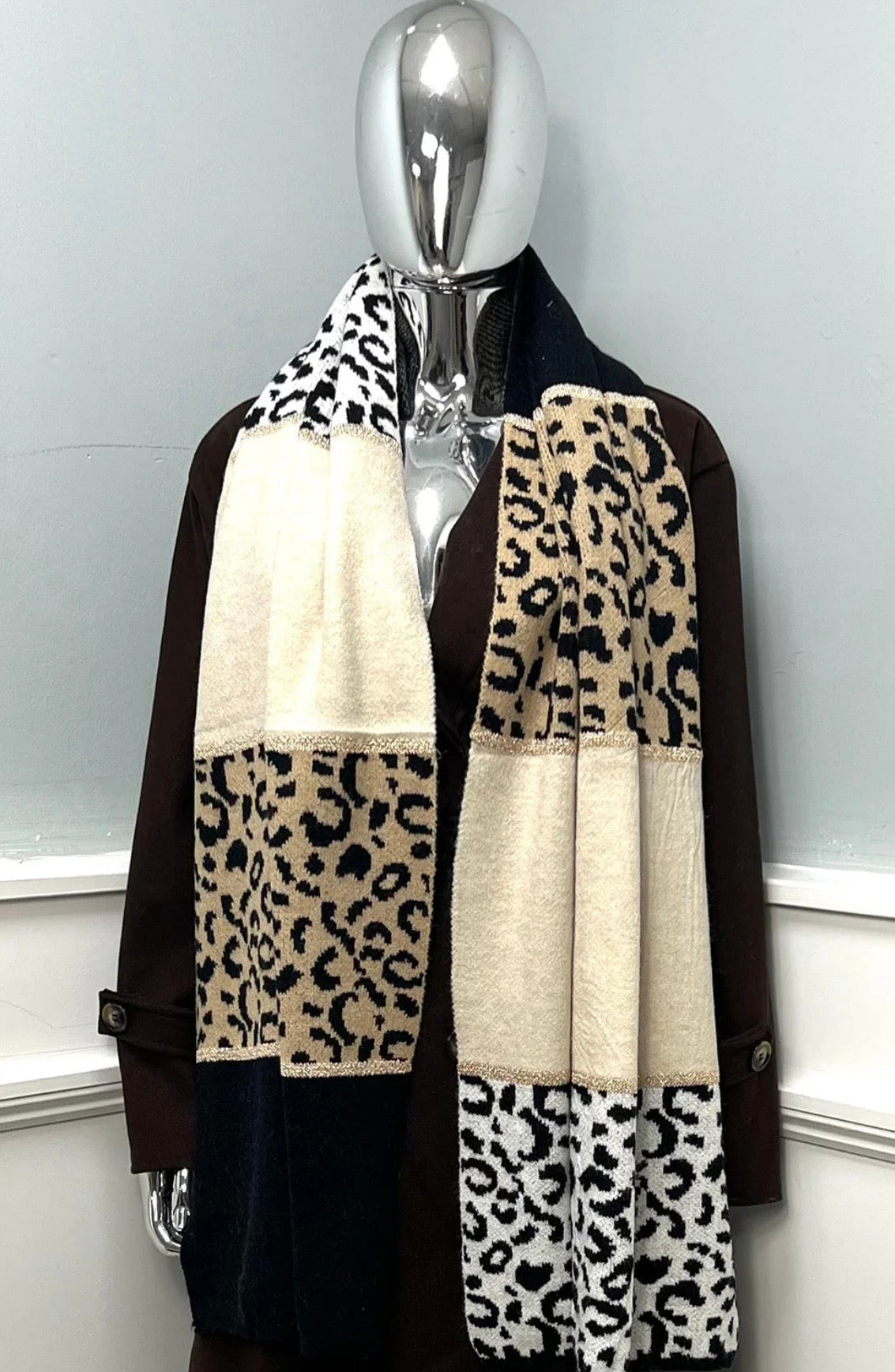 Twilight Leopard Scarf