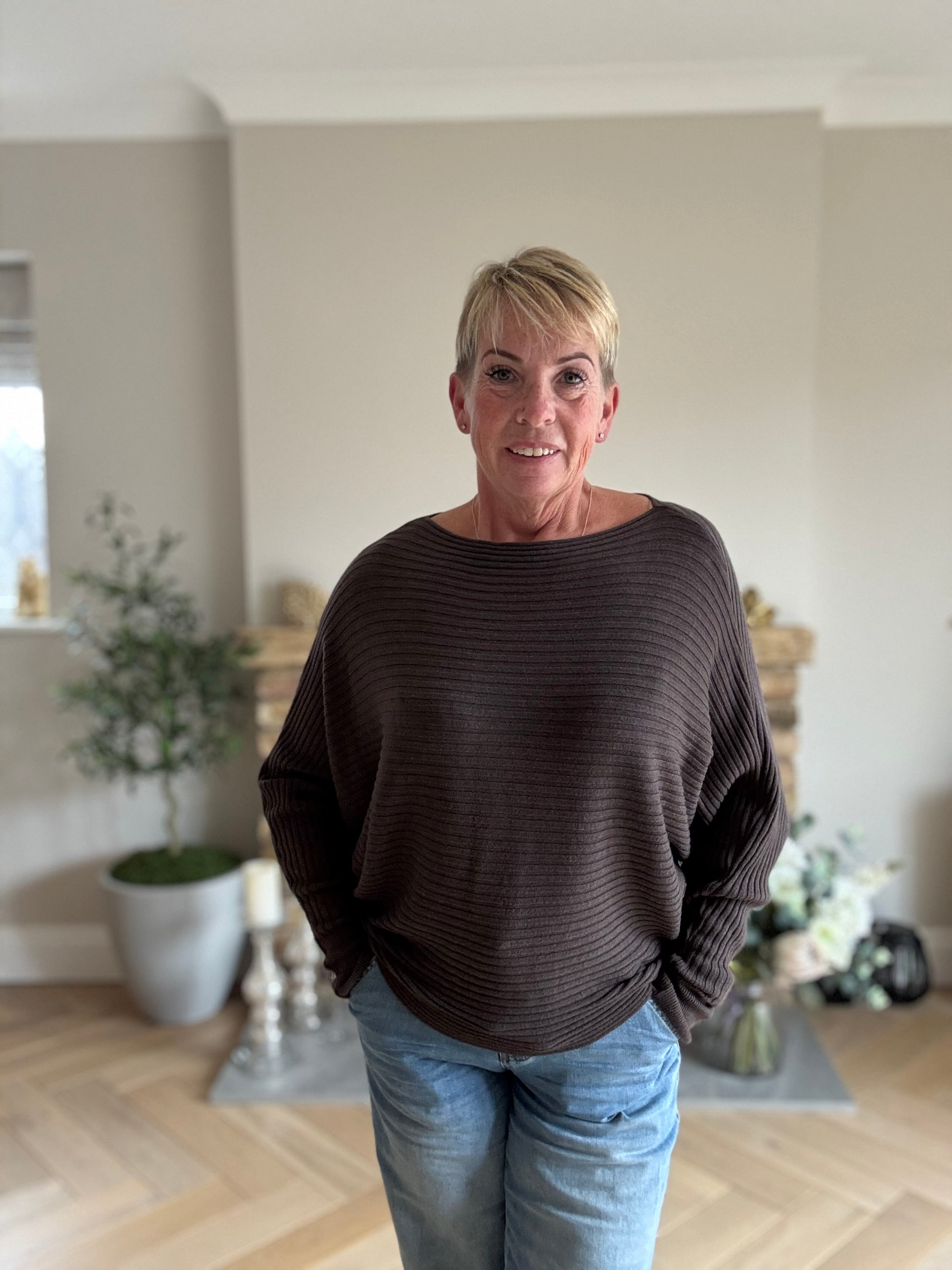 Emberline Drape Jumper