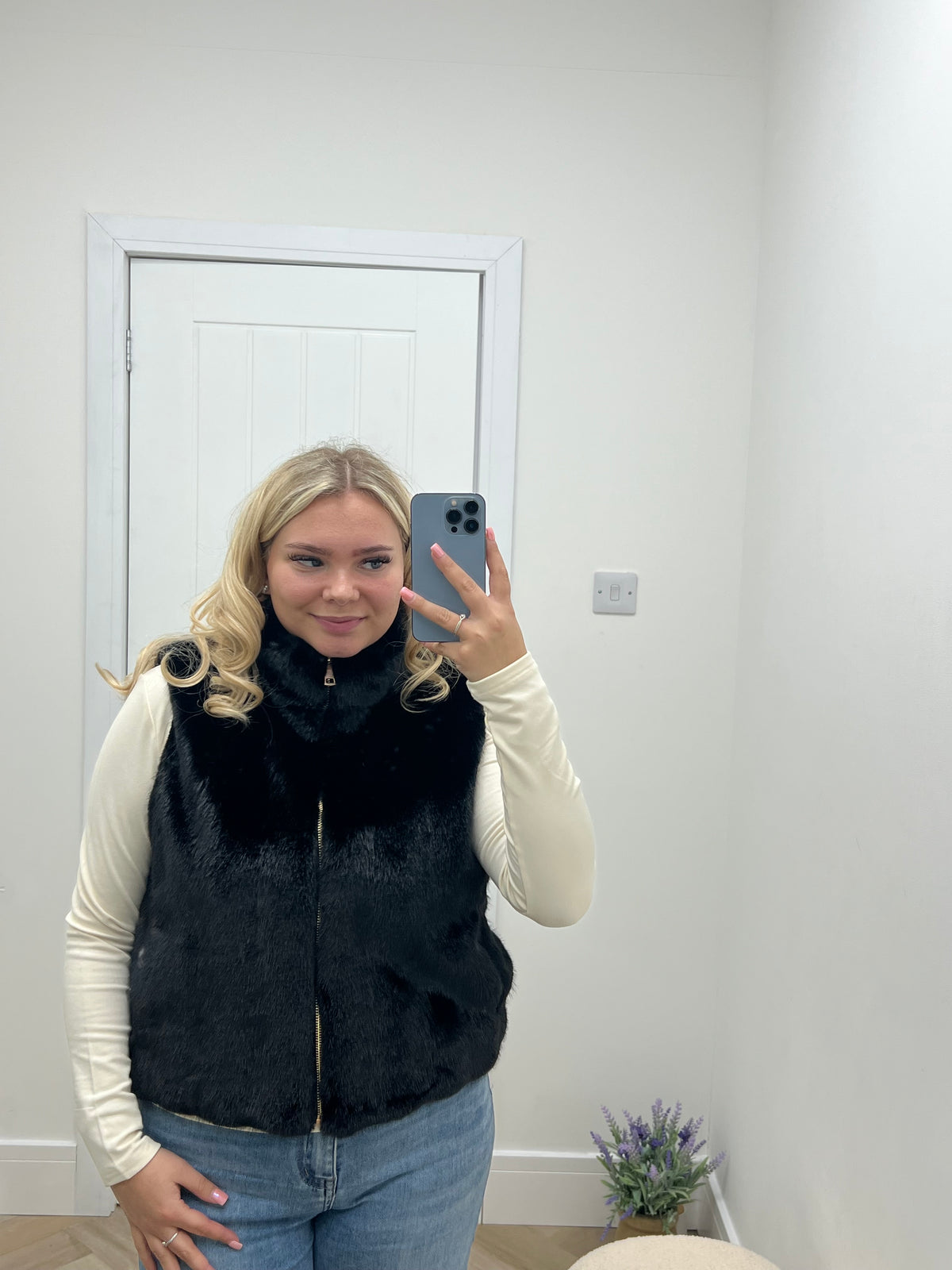 Indie Faux Fur Gillet