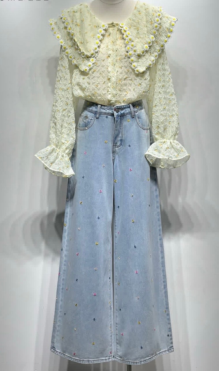 Daisy Ditsy Floral Jeans
