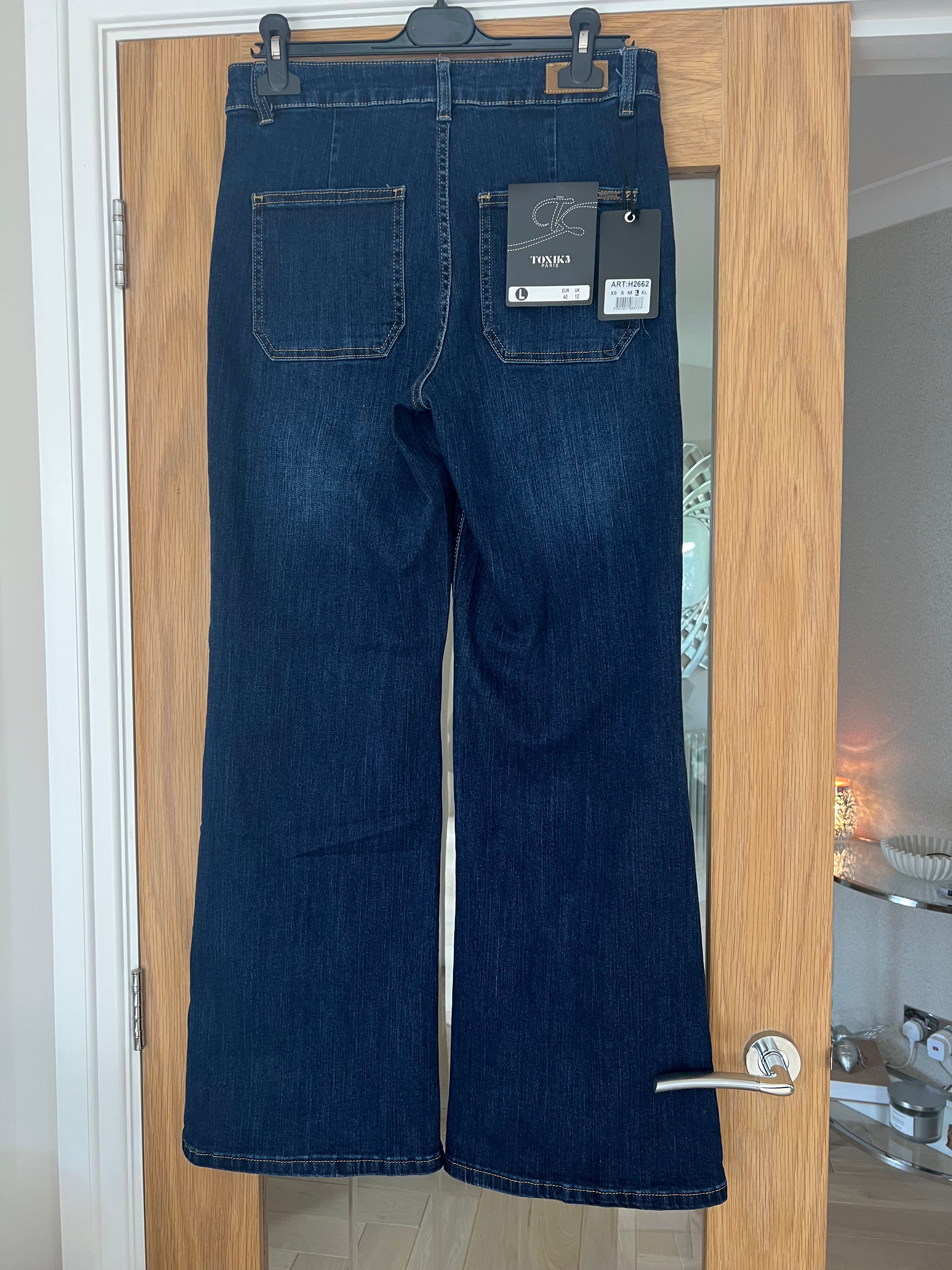 🔹 Toxik3 Paris - Indigo Vault Jeans