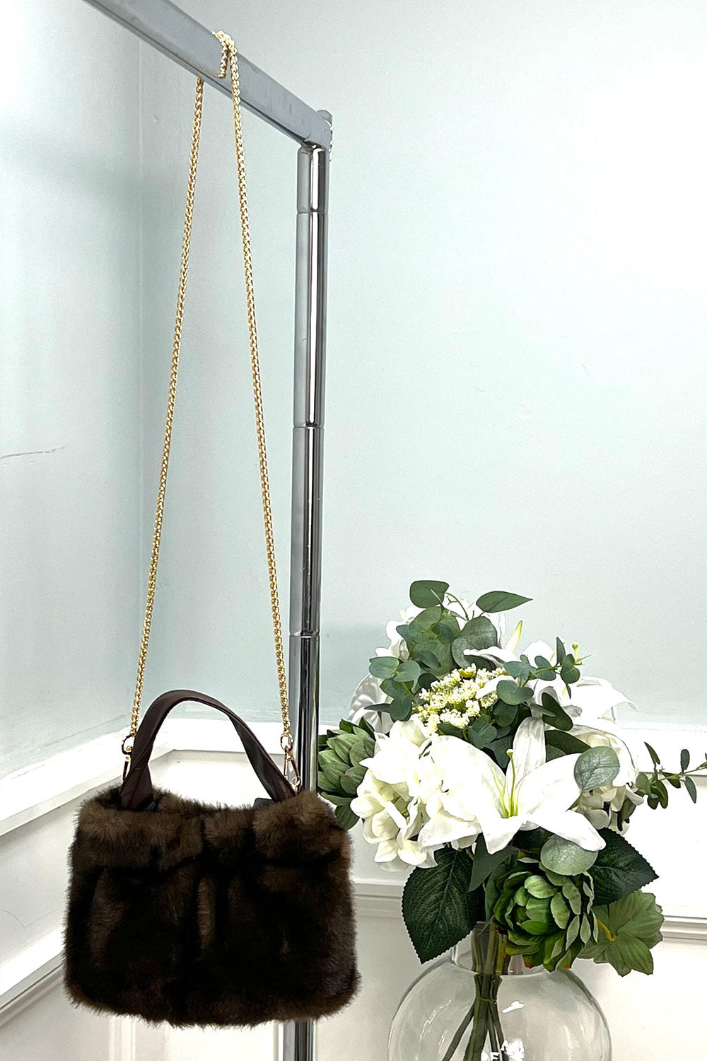 Noir & Cocoa Luxe Handbag 👜