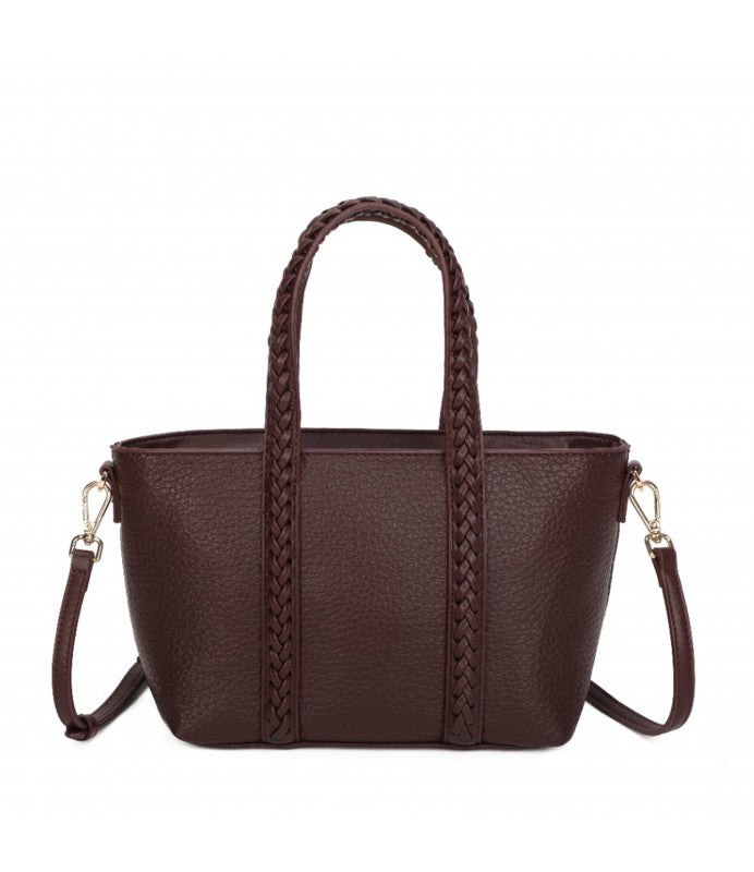 Plait Handel Tote Bag