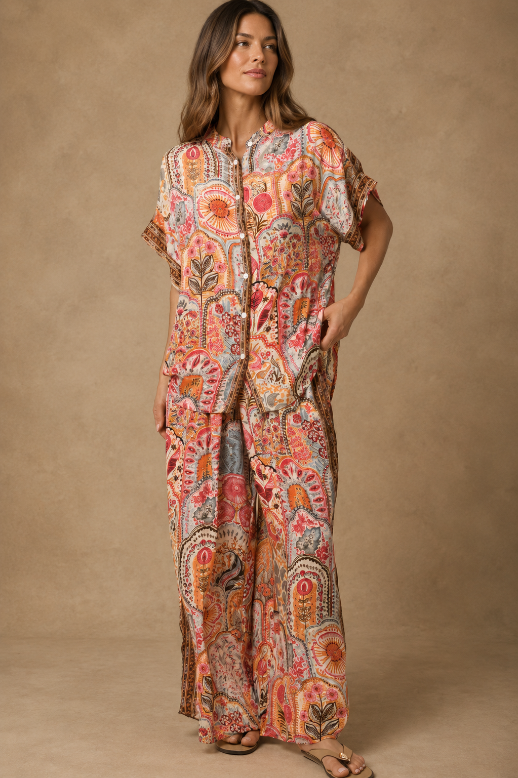 Maz Abstract Loose Fit Co-ord 💕