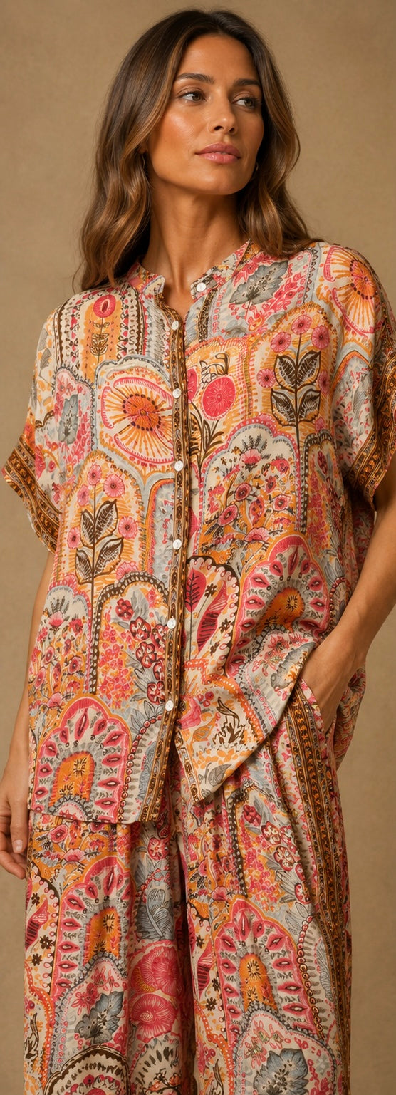 Maz Abstract Loose Fit Co-ord 💕