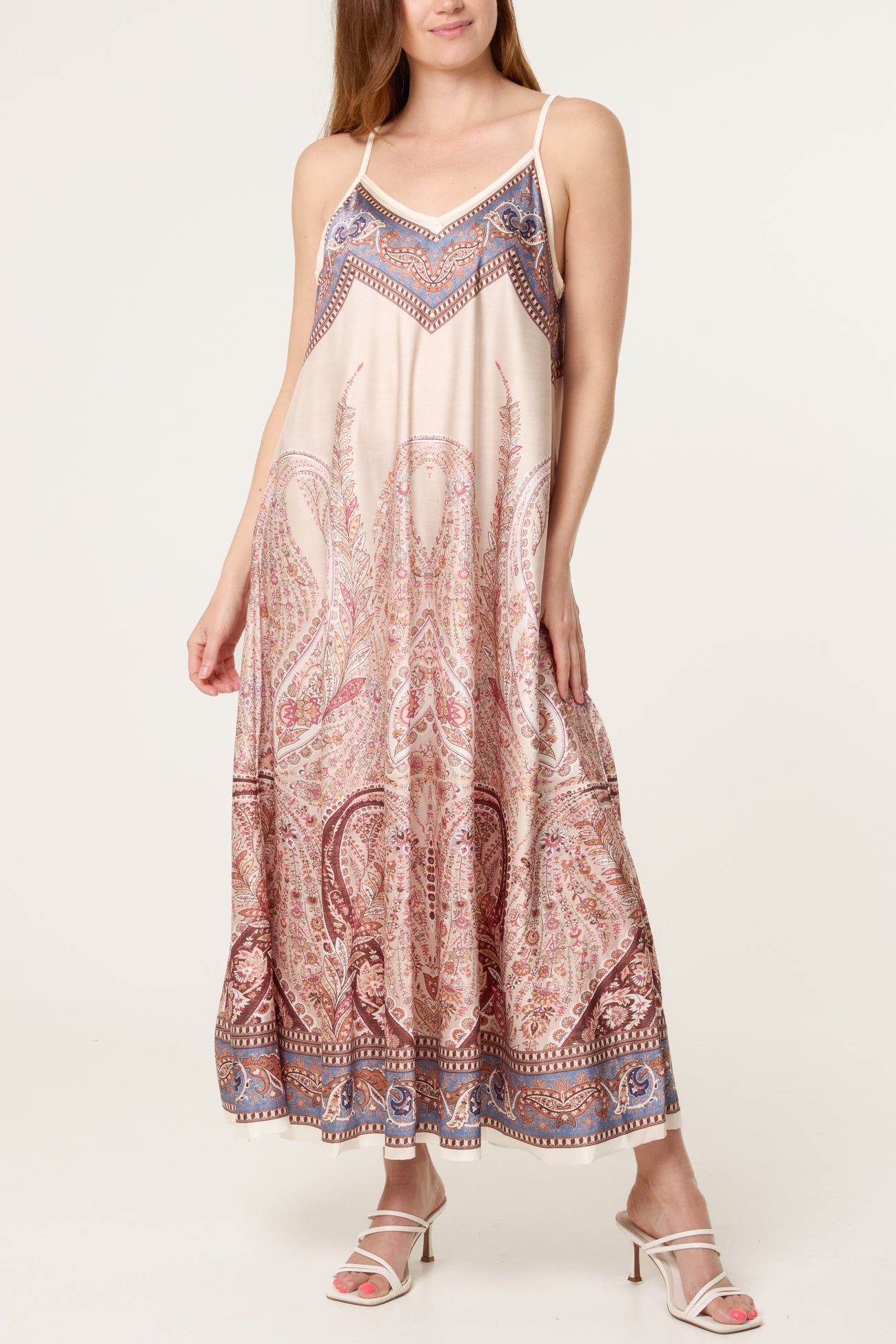 Dolce Paisley Maxi Cami Dress