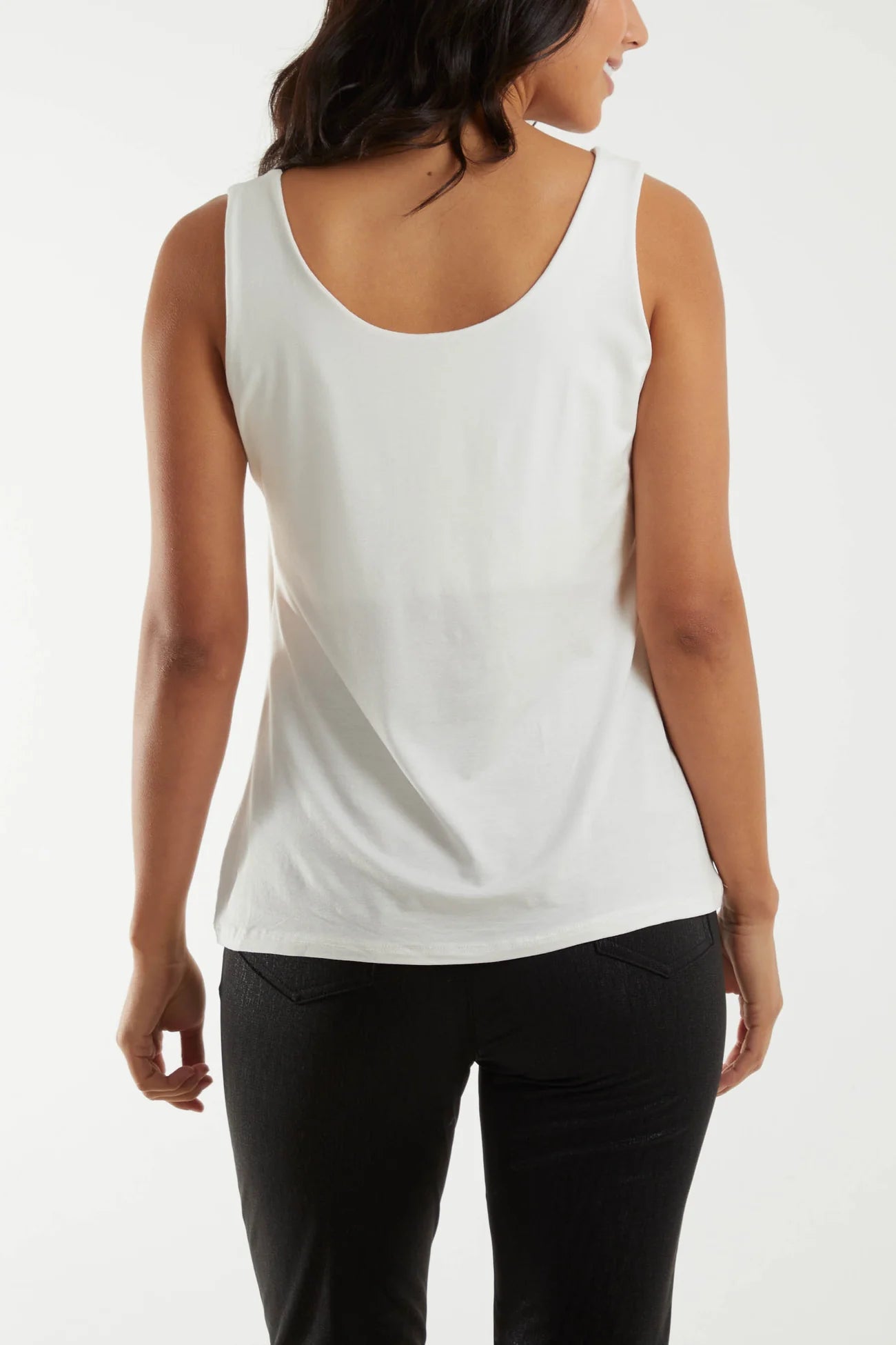 Sienna Curve Scoop Neck Vest