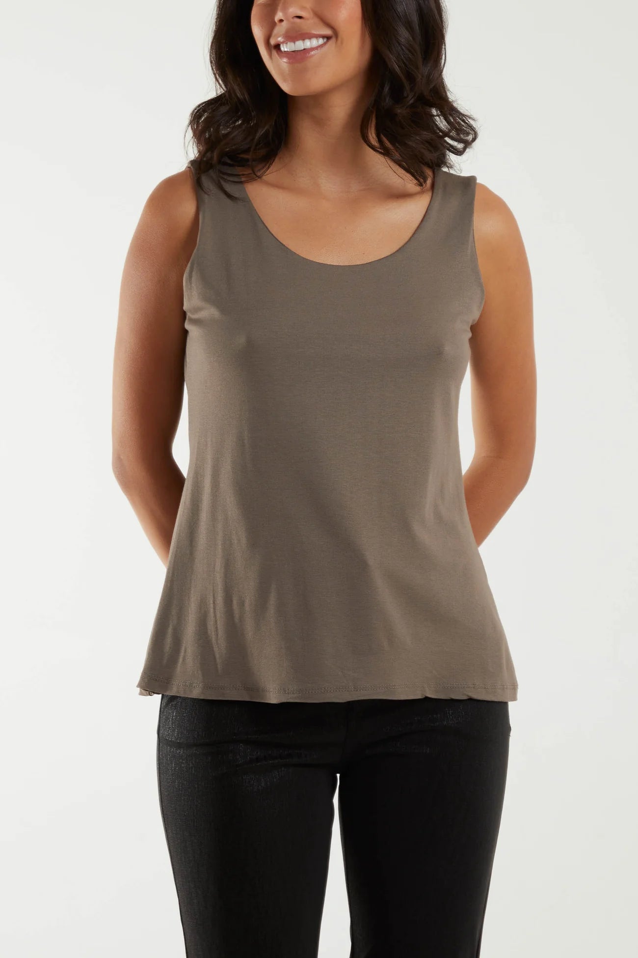 Sienna Scoop Neck Vest