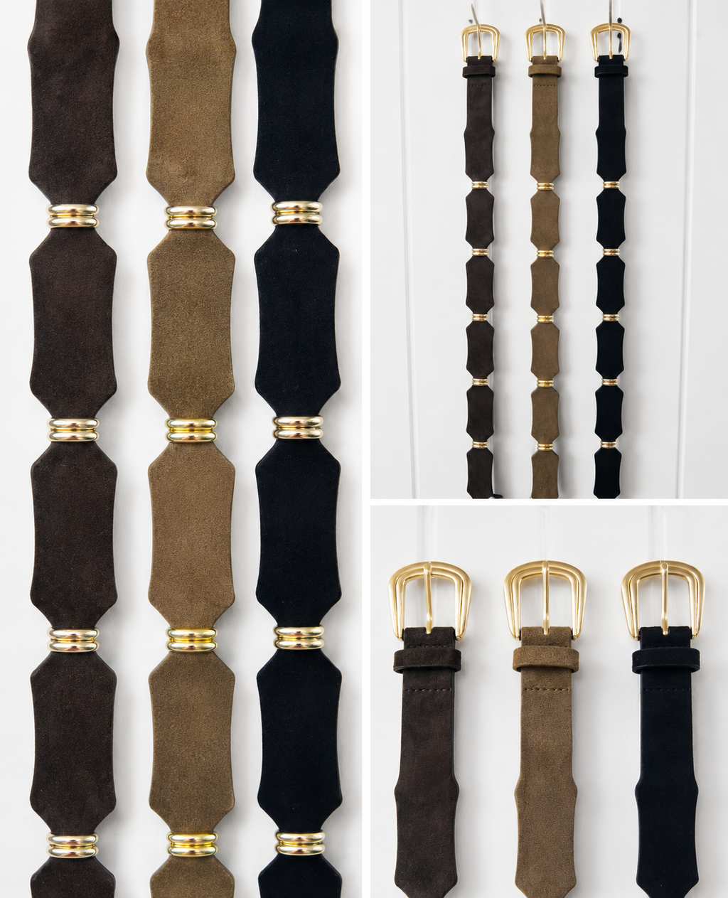 Gold bubble belt