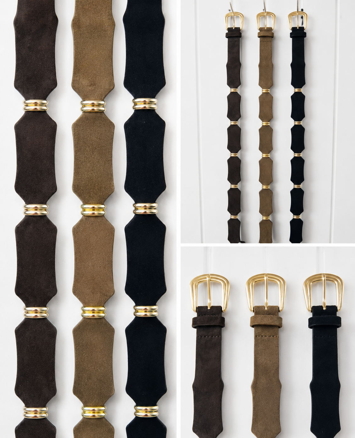 Gold bubble belt
