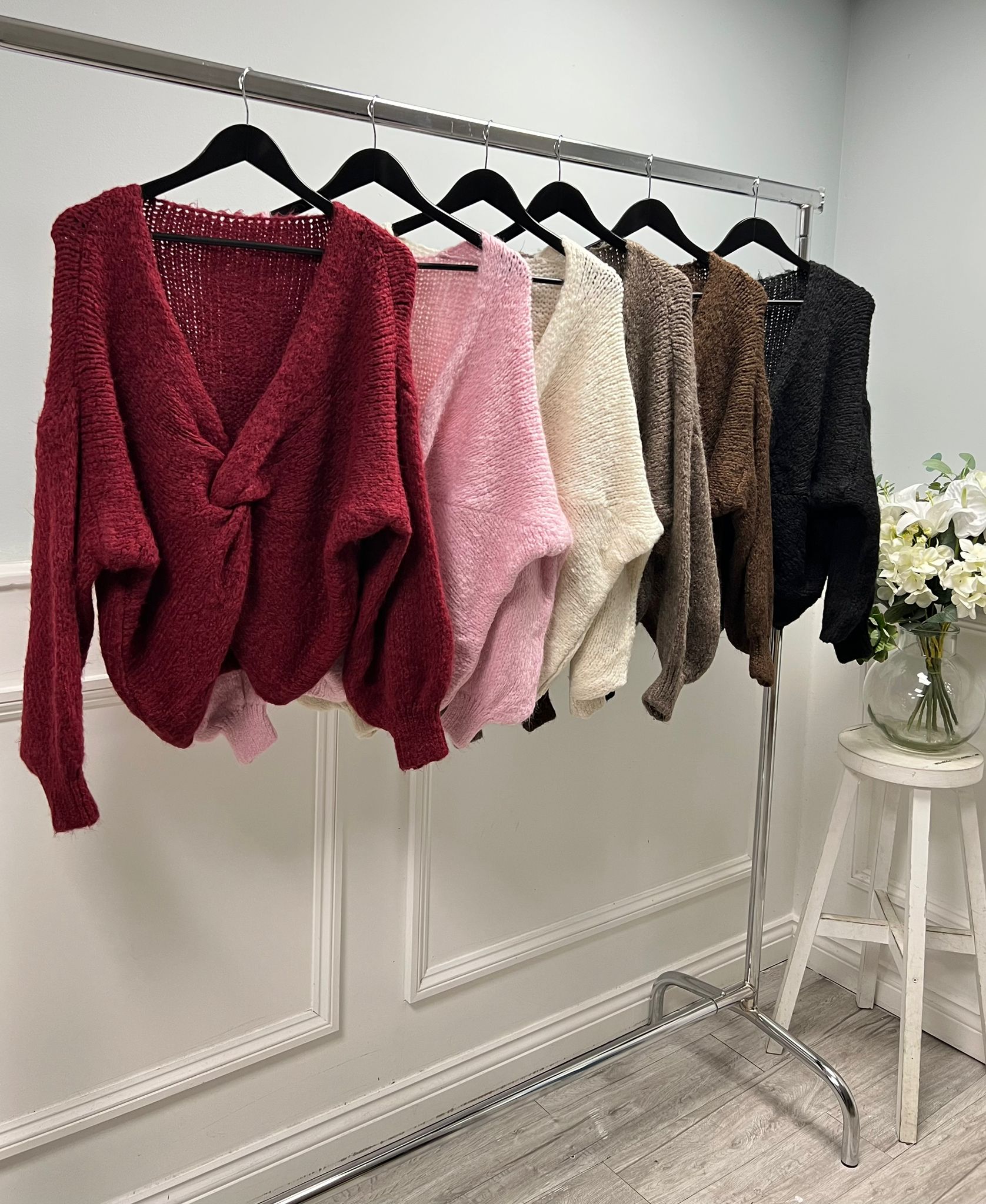 The Tova Twist Front Jumper