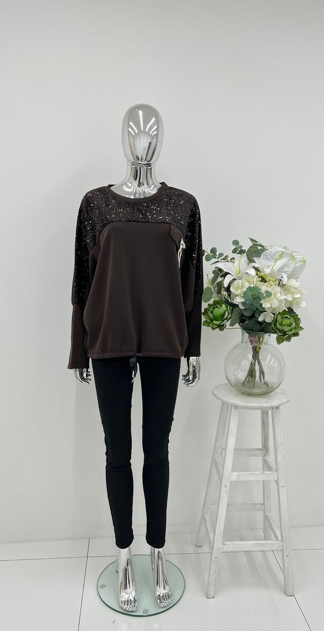 The Luxe Luna Top — Chocolate or Black Edition