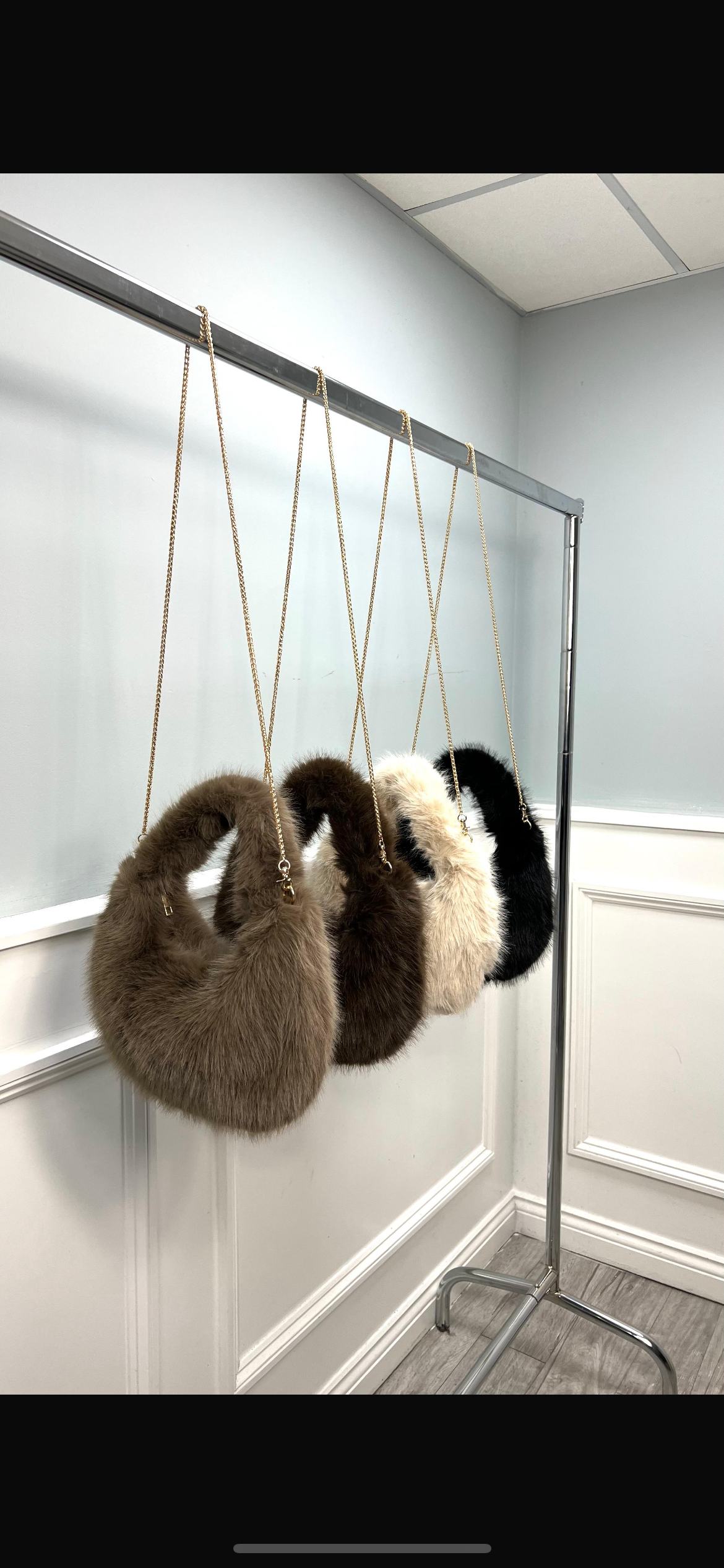 Whisperfluff Crescent Bag