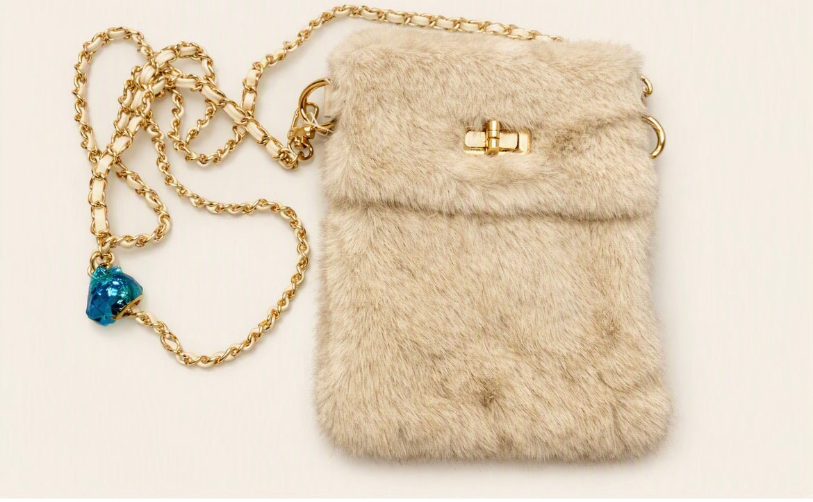 Fifi Faux Fur Crossbody Bag