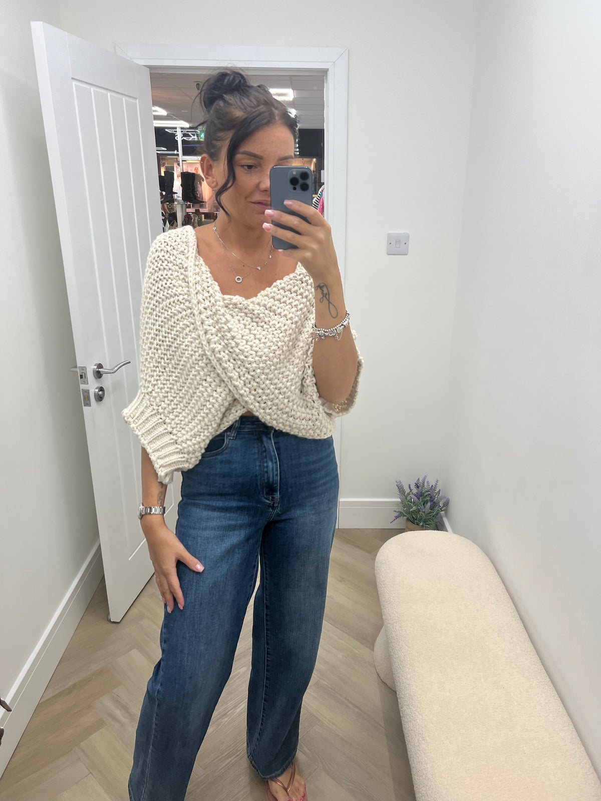 Lottie Twist Front Top