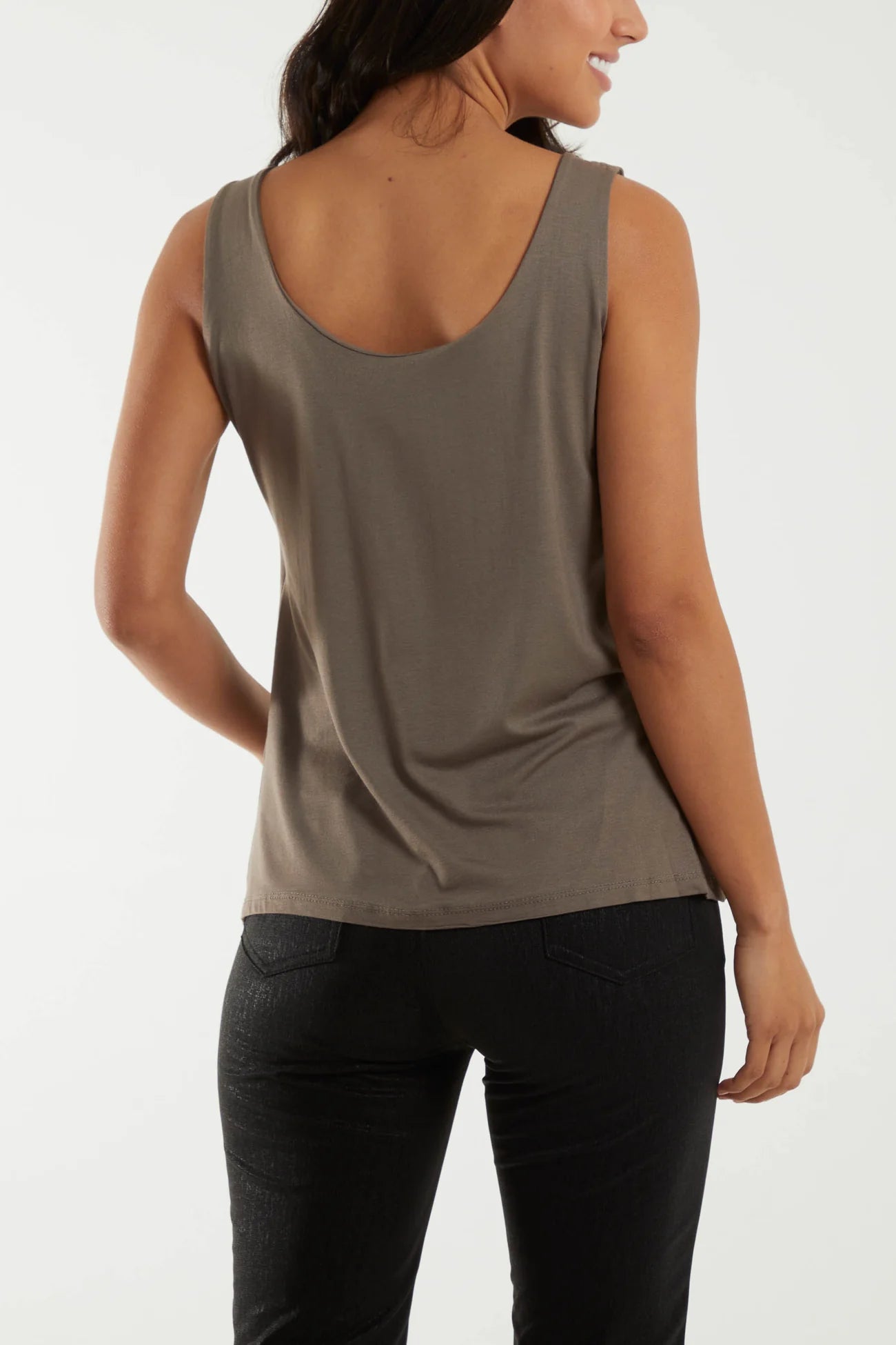 Sienna Scoop Neck Vest