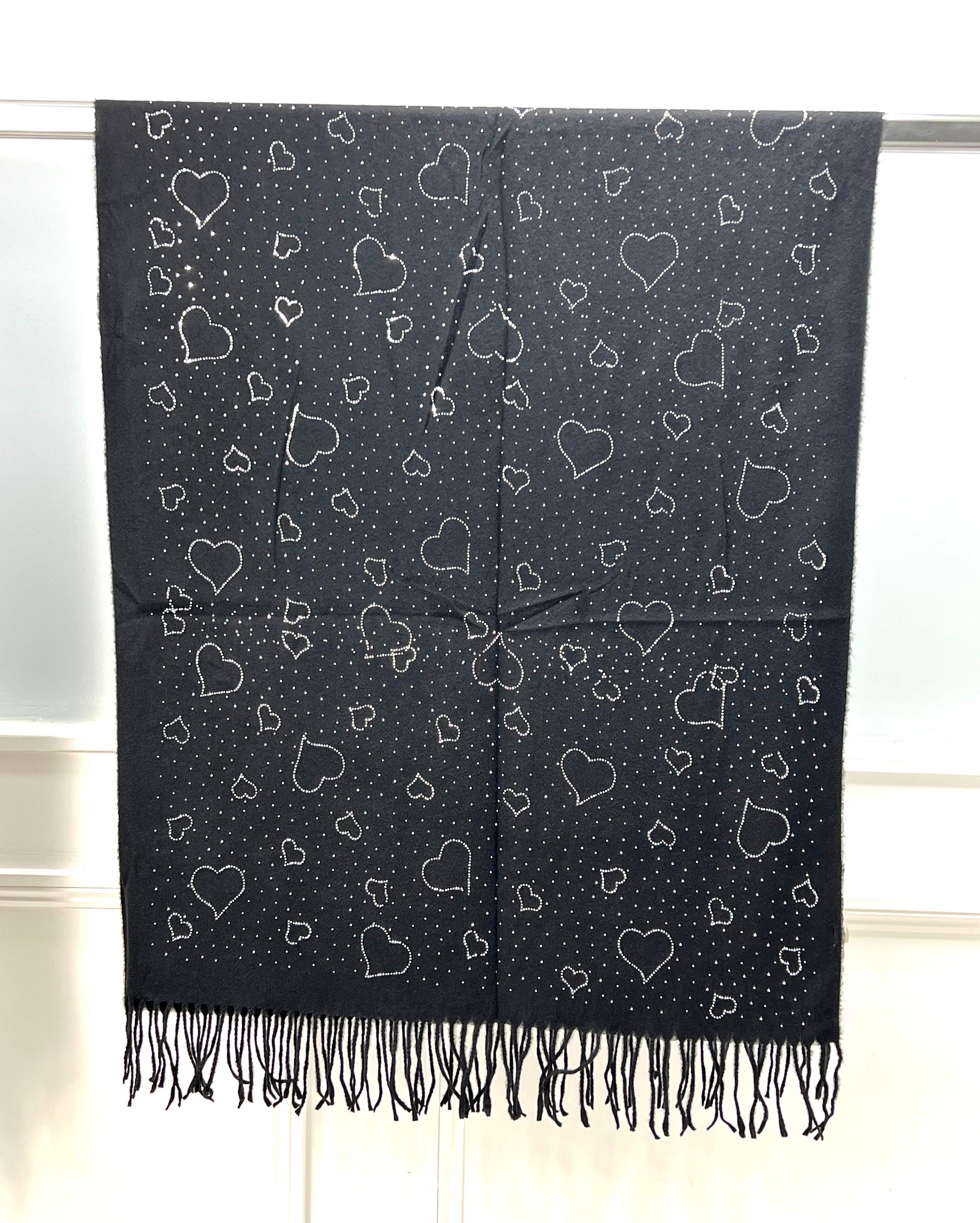 Heart Sparkle Scarf