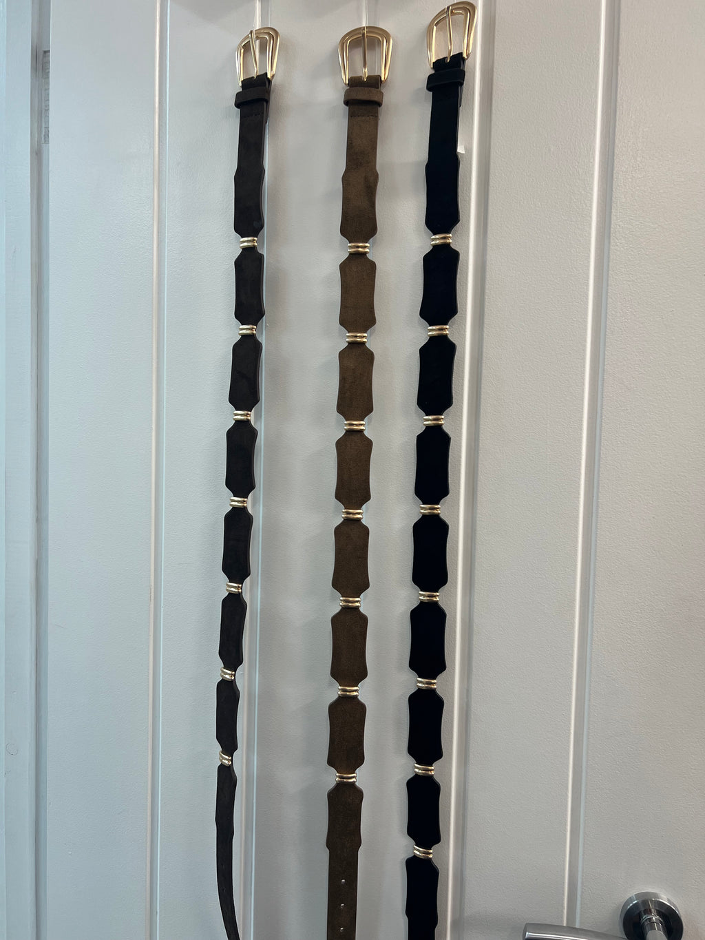Gold bubble belt