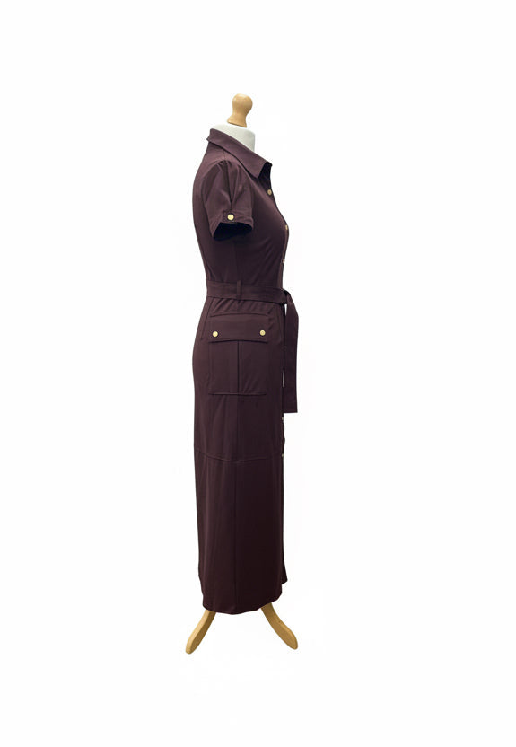 Delilah Faux Suede Dress - Premium Collection