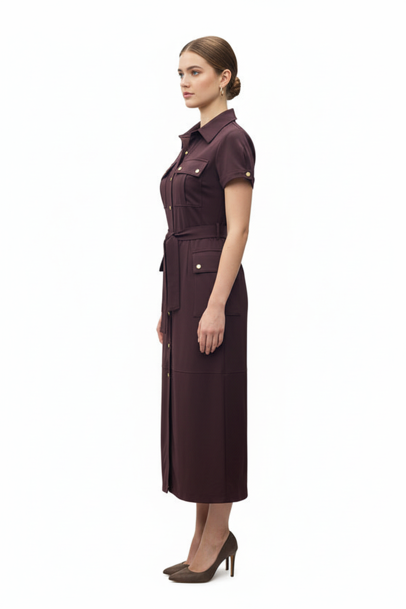 Delilah Faux Suede Dress - Premium Collection