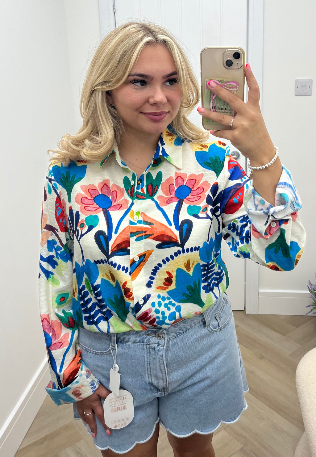 Florrie blouse💙🌸