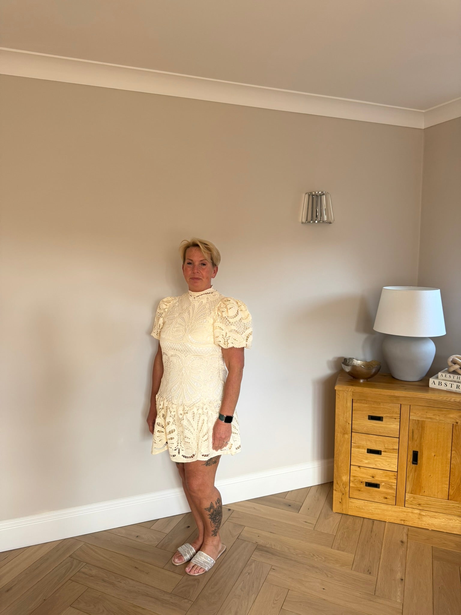 Eloise Lace Mini Dress