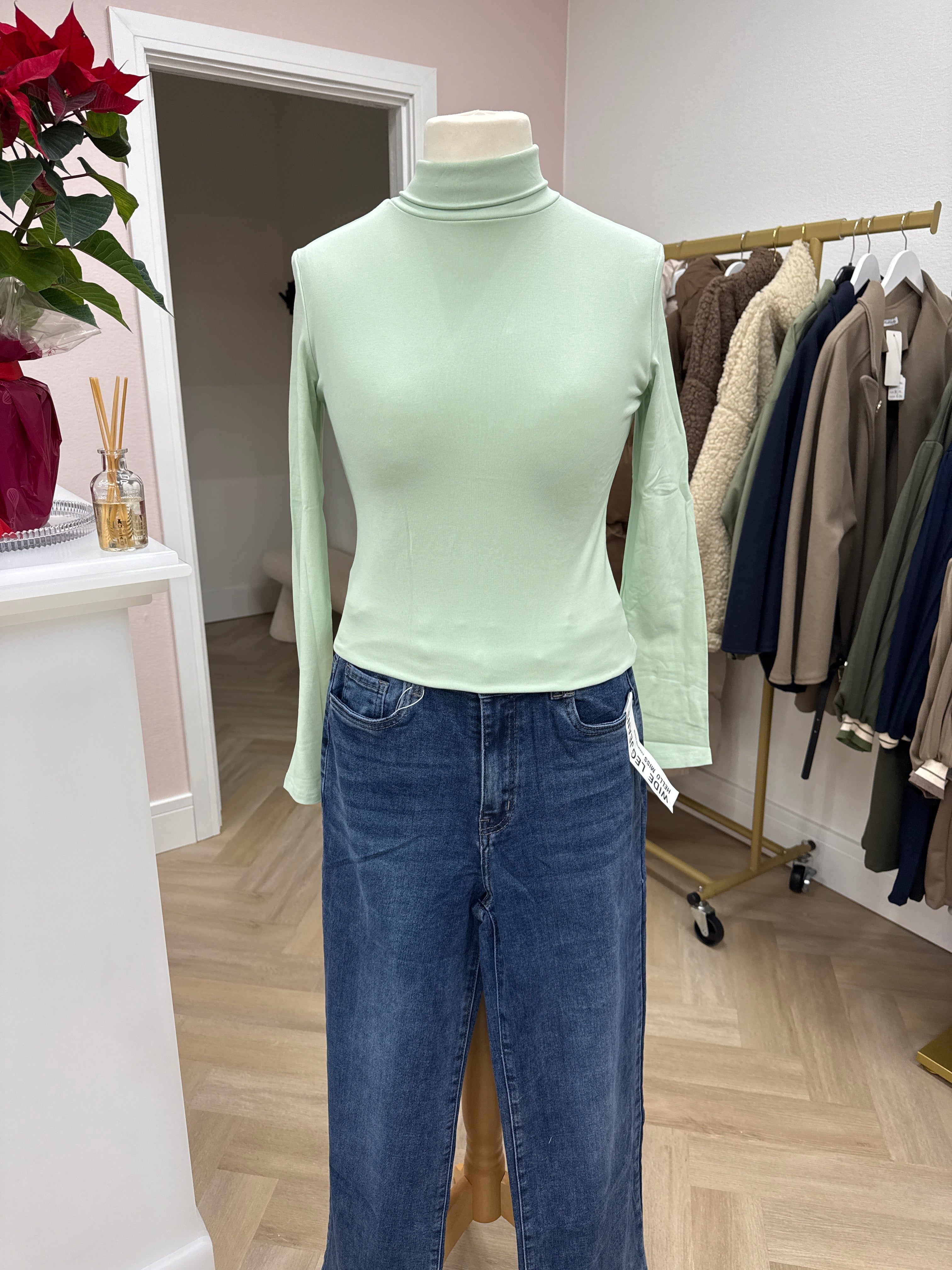 ✨ Polly High Neck Top
