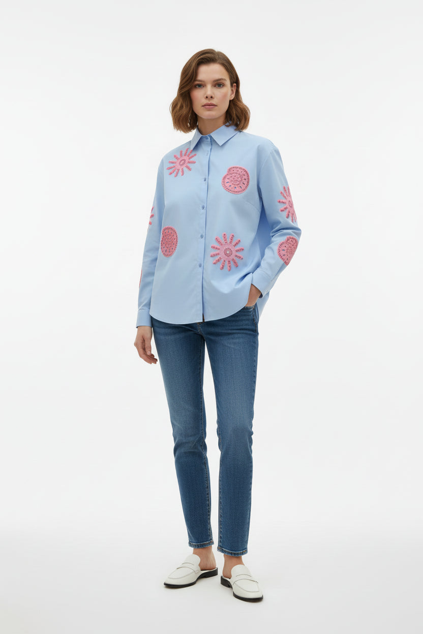 The Elodie Embroidered Shirt