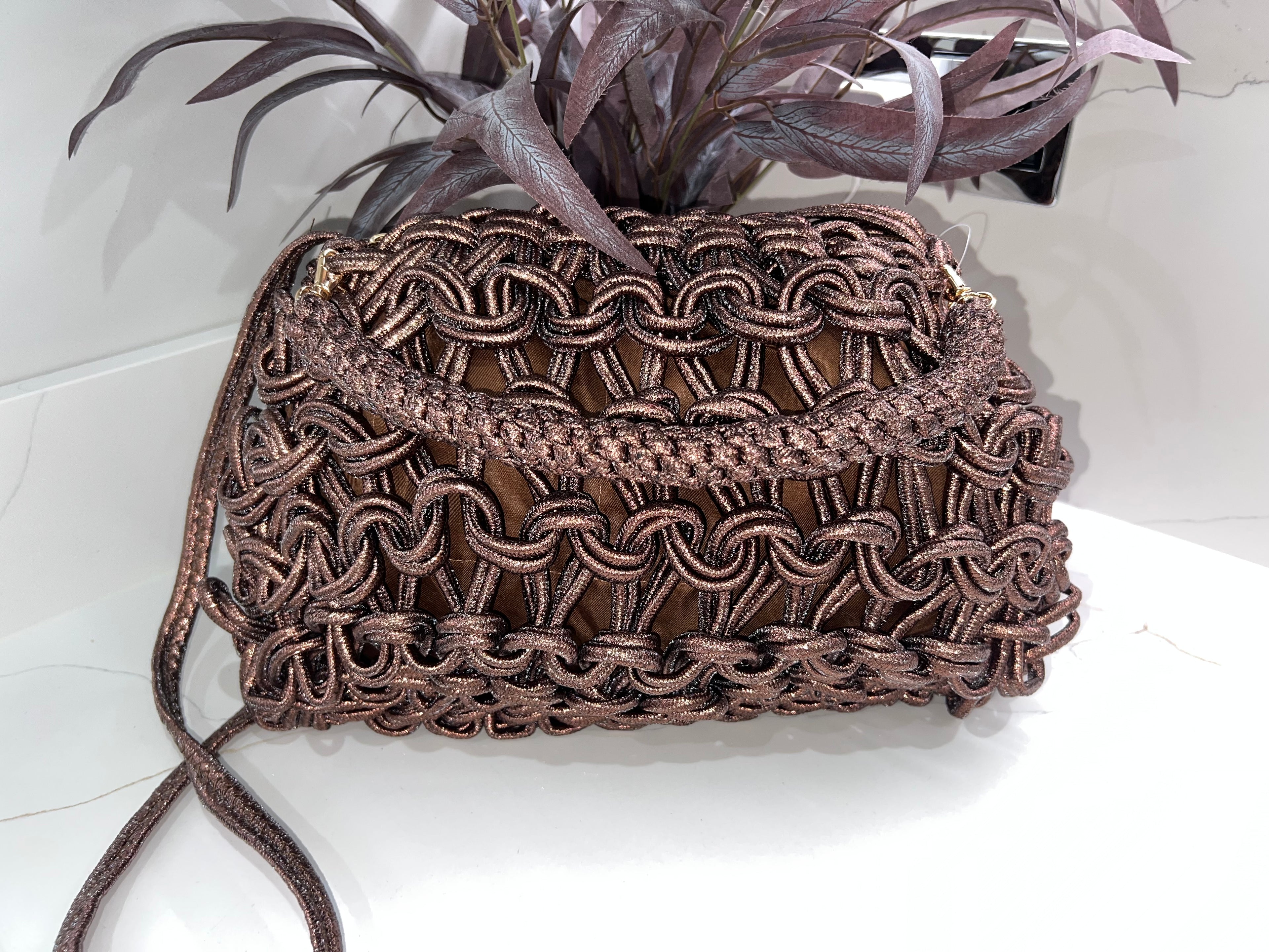 Coco Metallic Bag