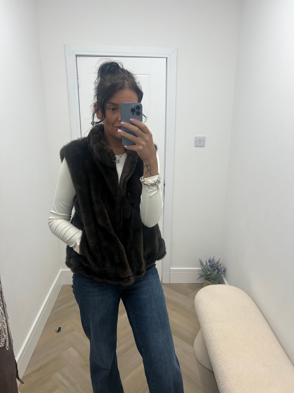 Ariel Faux Fur Gillet